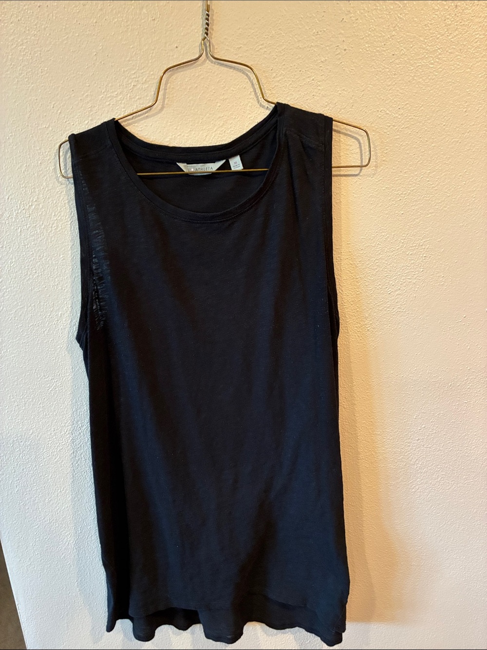 Athleta Black Sleeveless Performance Tank